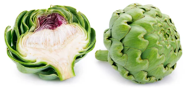 Fresh artichoke on white background — Stock Photo, Image