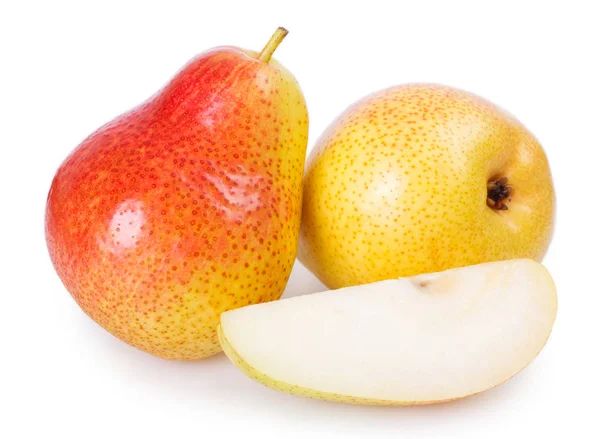 Fresh pear on white background — Stock Photo, Image