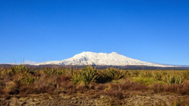 MT ruapehu tongariro Ulusal Park, Yeni Zelanda