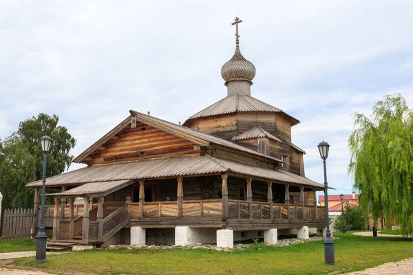 Iglesia Madera Sviyazhsk Tartaristán — Foto de Stock