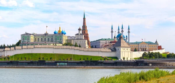 Kazan Kremlin Sol Tarde Tartaristán Rusia — Foto de Stock