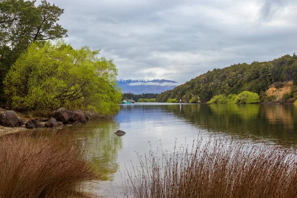 ニュージーランドの南島マナプリ湖 — ストック写真