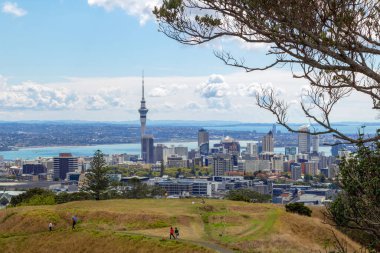 Cennet Dağı manzaralı, Auckland şehri, Kuzey Adası, Yeni Zelanda