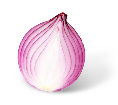 Kırmızı soğan, dilimlenmiş yarım, i