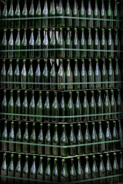 Wine Racks Old Wine Cellar — Stock Photo, Image