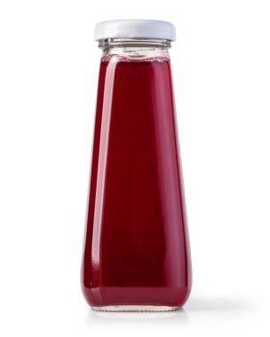 Beyaz, kırpma yolu ile izole cam suyu şişeleri