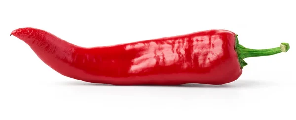 Chili Pepper Isolated White Background Clipping Path — Stock Photo, Image