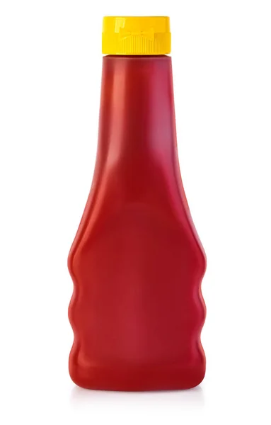 Bottle of Ketchup isolated on white background — Stock Photo, Image