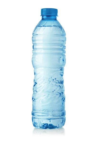 Water Bottles Isolated White Clipping Path — Stock Photo, Image