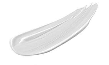 Güzellik krem beyaz arka plan üzerinde izole kapatmak