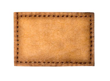 boş jeans etiket üzerinde beyaz izole