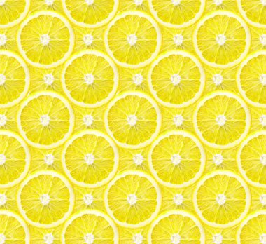 dilim limon meyve arka plan deseni