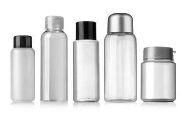 Beyaz konteyner şişe