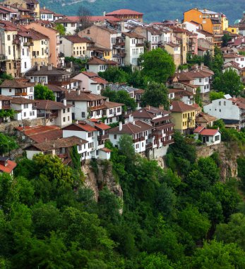 Eski şehrin güzel manzarası 