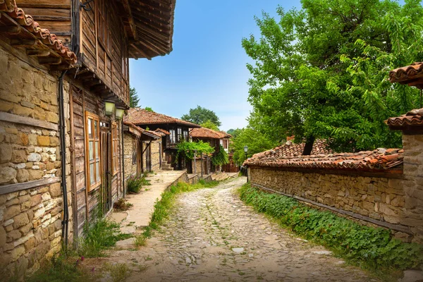 Zheravna, Bulharsko - architektonické rezervace — Stock fotografie