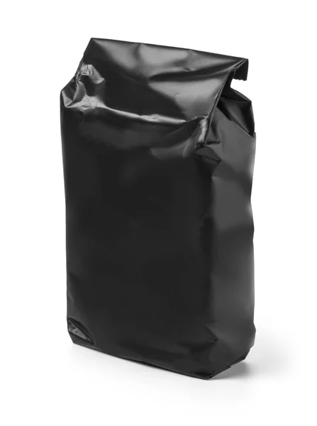 Black bag isolated on white background — Stock Photo, Image