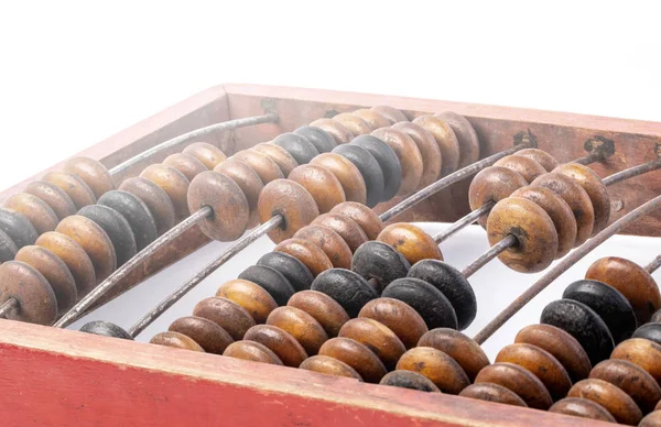 Houten abacus of counting frame — Stockfoto