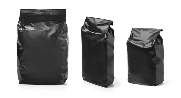 Siyah çanta izole — Stok fotoğraf