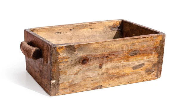 Caja de madera vieja — Foto de Stock