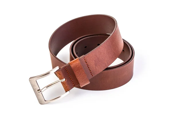 Leather belt isolated — Stock Photo, Image