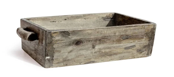 Eski ahşap kutu — Stok fotoğraf