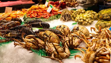 ünlü Boqueria gıda pazarı