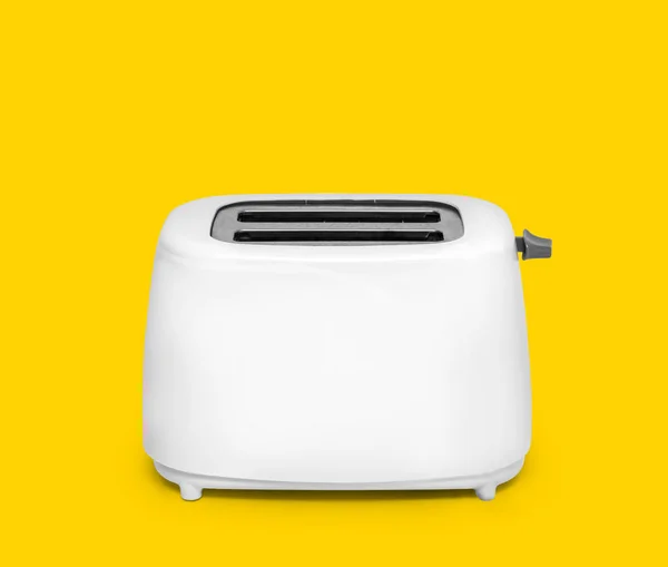 노란색에 현대 토스터 — 스톡 사진