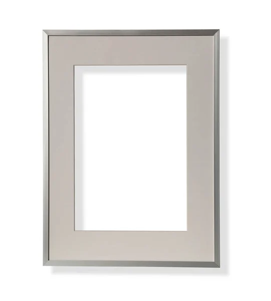 Frame metal isolated — Stock Photo, Image