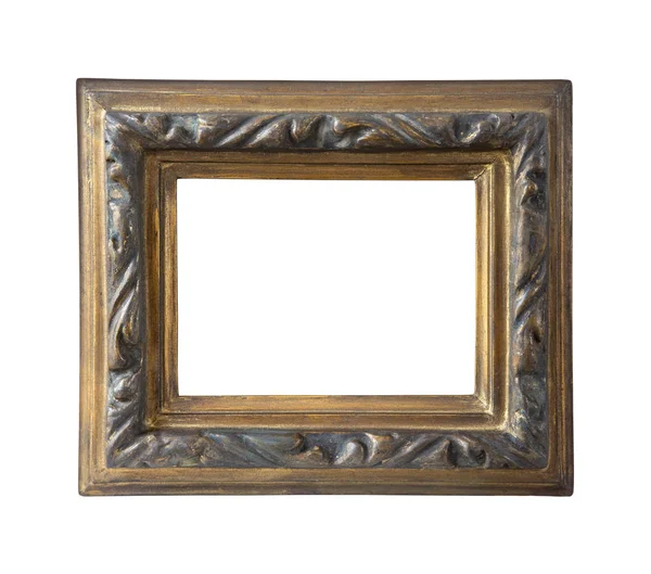 Houten frame geïsoleerd — Stockfoto