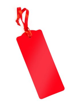 Kırmızı fiyat etiketi