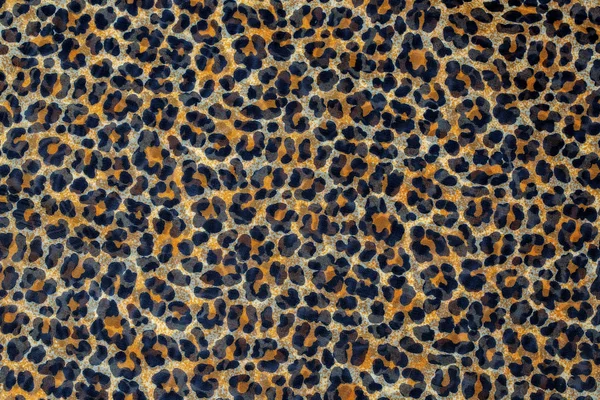 Impressão de leopardo, padrão de tecido — Fotografia de Stock