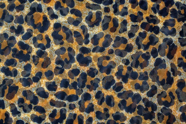 Impressão de leopardo, padrão de tecido — Fotografia de Stock