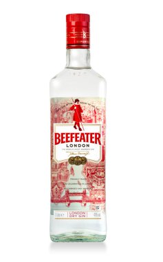 Beefeater Gin isolated clipart