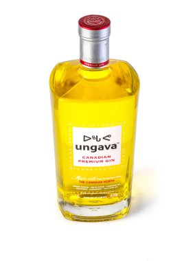 Şişe Ungava beyaz izole 