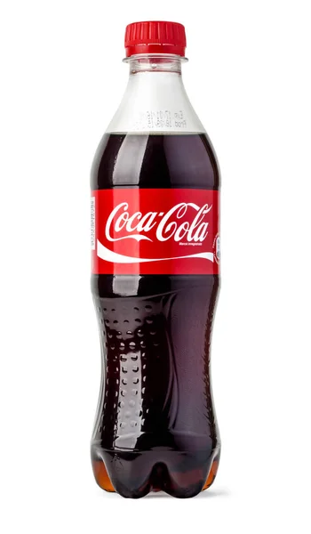 Foto van de plastic fles Coca-Cola — Stockfoto