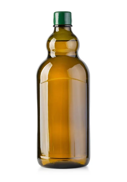 Olivenölflasche isoliert — Stockfoto