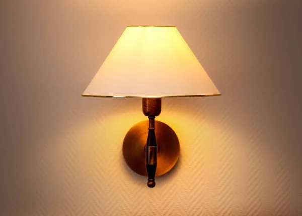 warm wall sconce