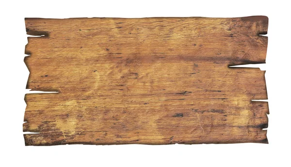 Nahaufnahme eines leeren Holzschildes — Stockfoto