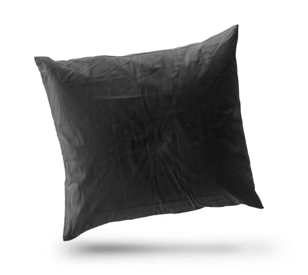 Черная подушка — стоковое фото