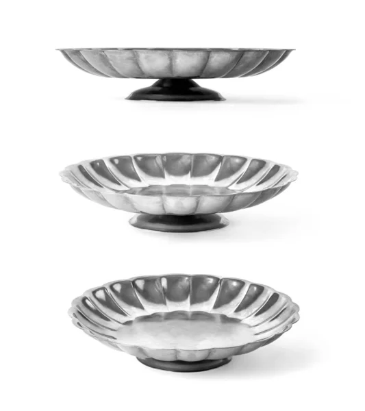 Винтажная серебряная ваза — стоковое фото