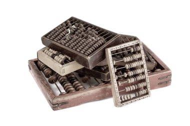 eski ahşap abacus 