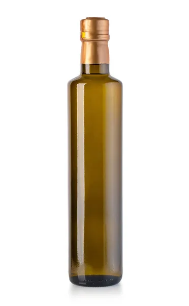 Olive Oil Bottle White Includes Clipping Path — Stock Photo, Image