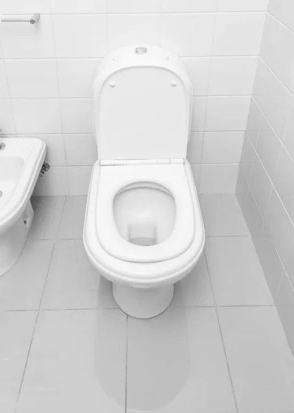 Toilet Bowl Modern Bathroom — Stock Photo, Image