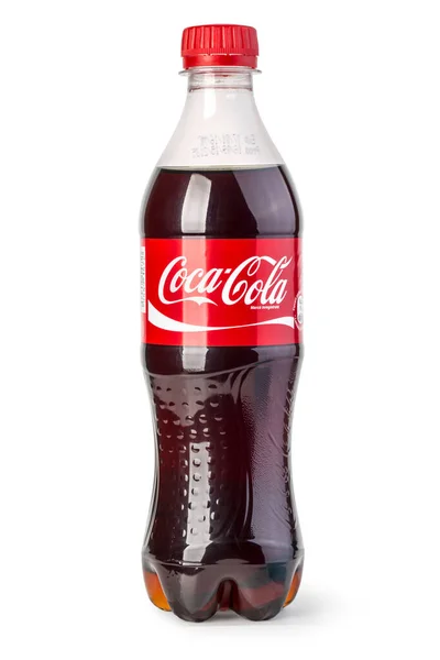 Chisinau Moldova Maart 2016 Coca Cola Plastic Flessen Coca Cola — Stockfoto