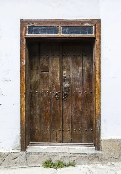 Vieille Porte Bois Vintage Typique — Photo