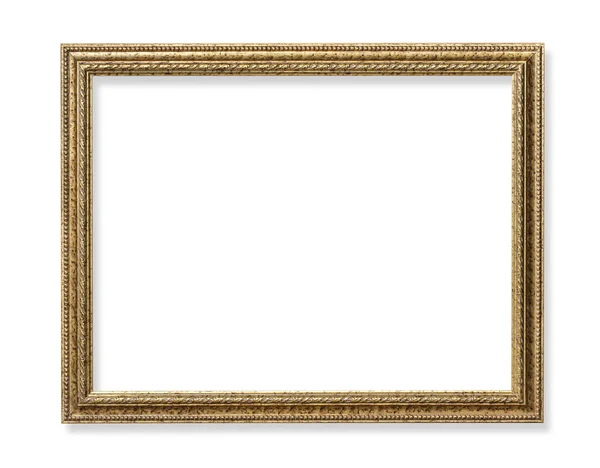 Houten Frame Houten Frame Voor Het Schilderen Foto Witte Achtergrond — Stockfoto