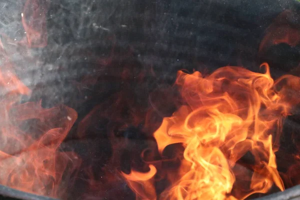 Tűz közelsége Stock Kép