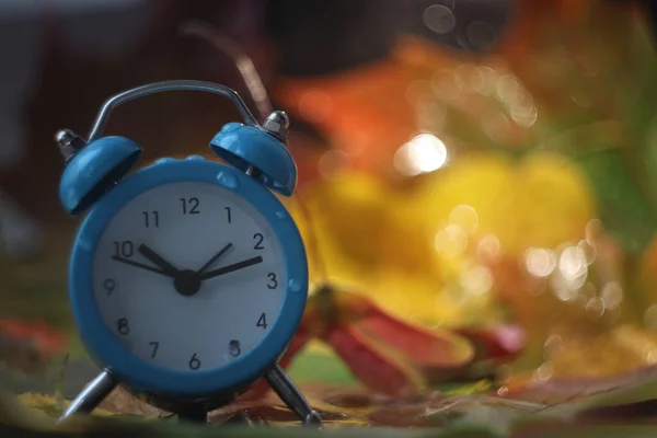 Eine Uhr aus nächster Nähe — Stockfoto