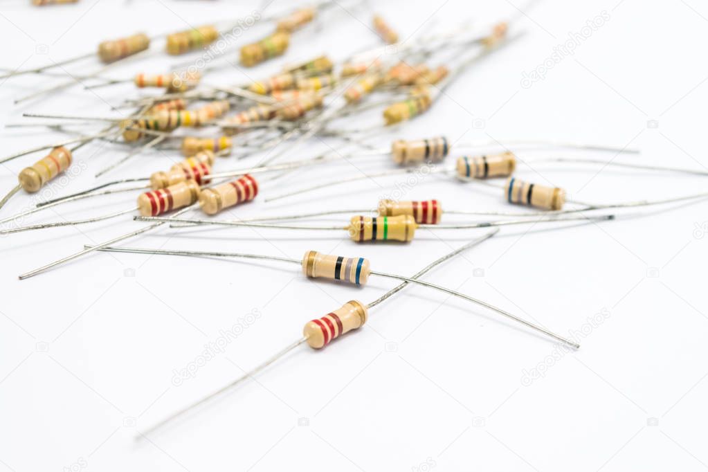 Electronic resistor components