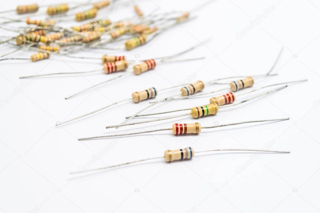 Electronic resistor components
